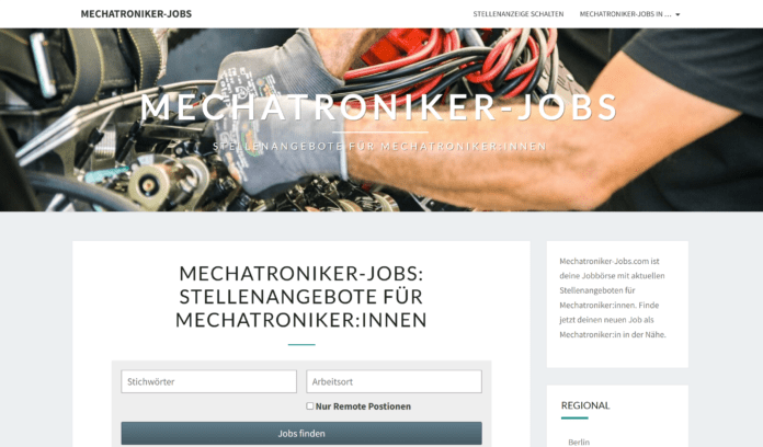 Mechatroniker-Jobs.com: Stellenangebote für Mechatroniker:innen Mechatroniker-Jobs.com: Stellenangebote für Mechatroniker:innen