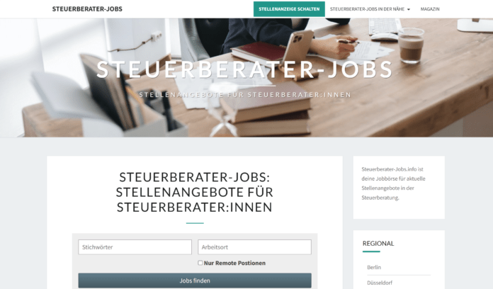 Steuerberater-Jobs.info: Stellenangebote für Steuerberater:innen Steuerberater-Jobs.info: Stellenangebote für Steuerberater:innen