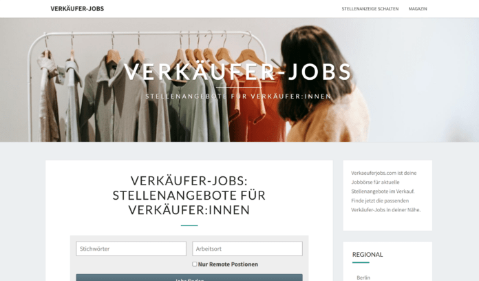 VerkaeuferJobs.com: Stellenangebote für Verkäufer:innen VerkaeuferJobs.com: Stellenangebote für Verkäufer:innen